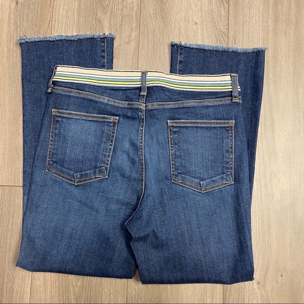 Veronica Beard Carolyn High Rise Baby Boot Jeans - Picture 9 of 9